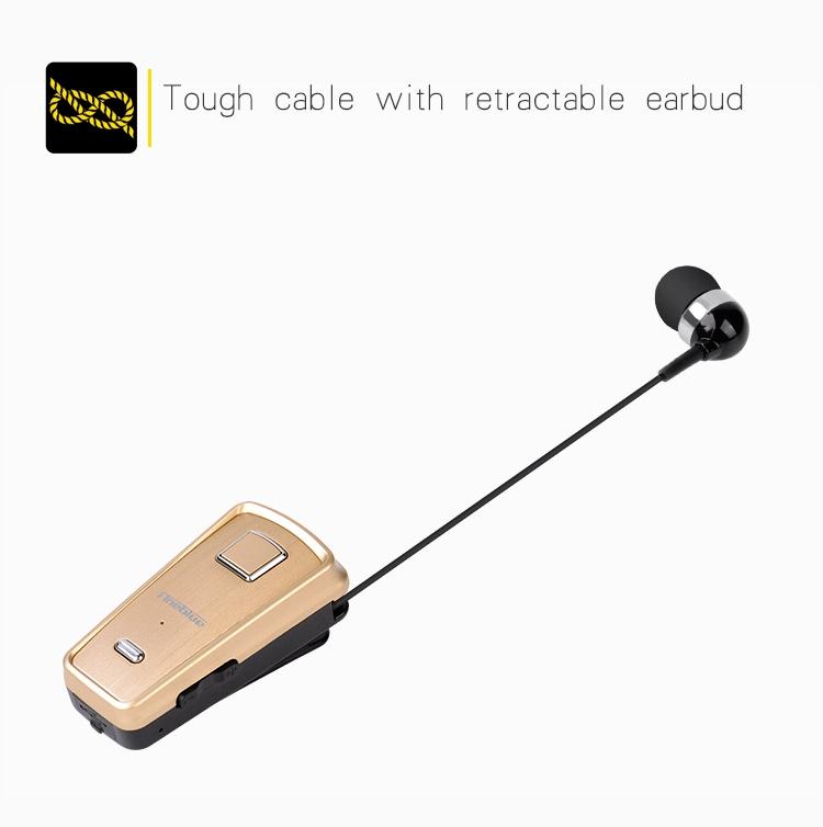 Retractable Bluetooth Headset with Caller Reminder and Anti-theft Feature 7