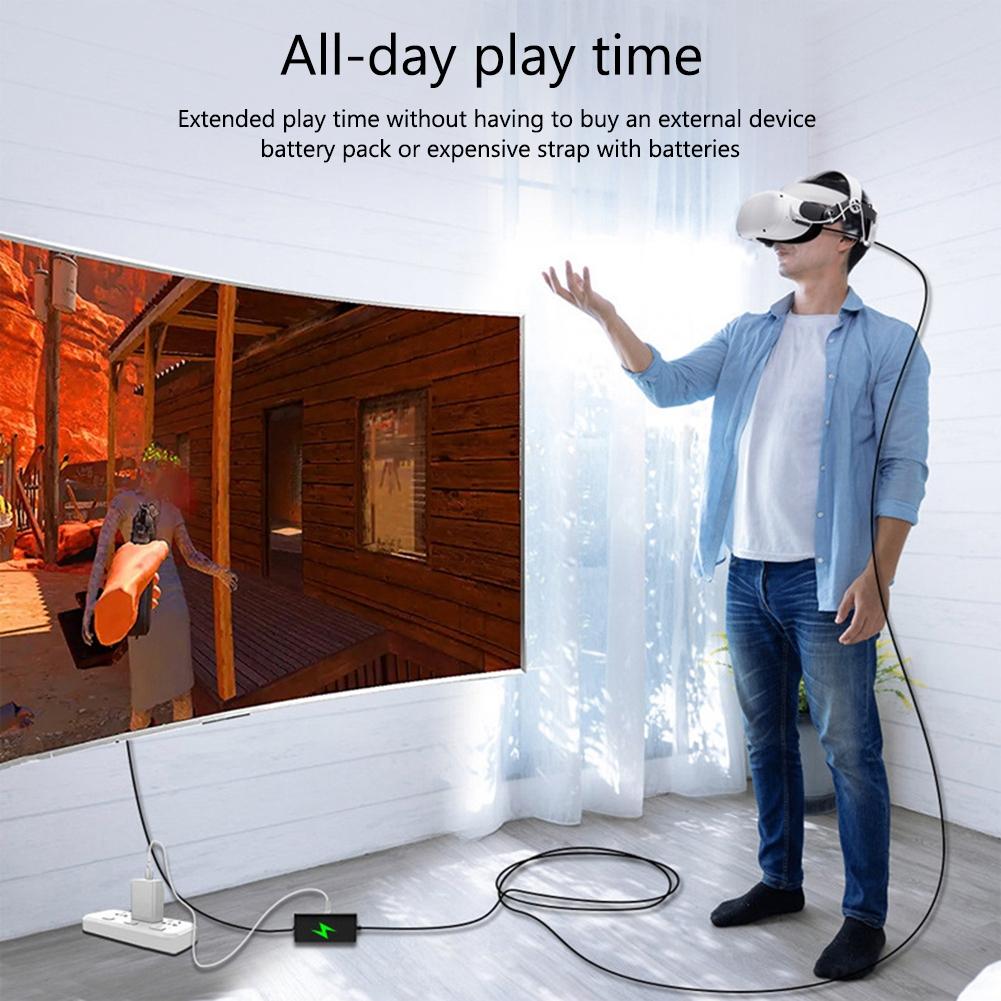 5m Usb to Type c Cable for Meta Quest Pro Vr Headset 7