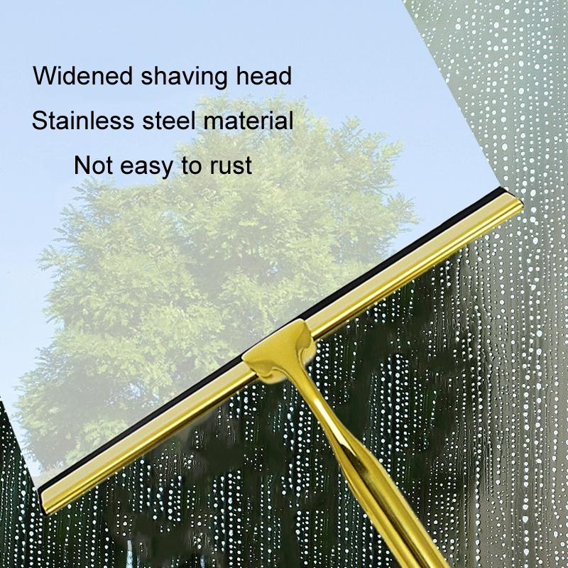 Stainless Steel Window Wiper with Circular Hook - Household 6