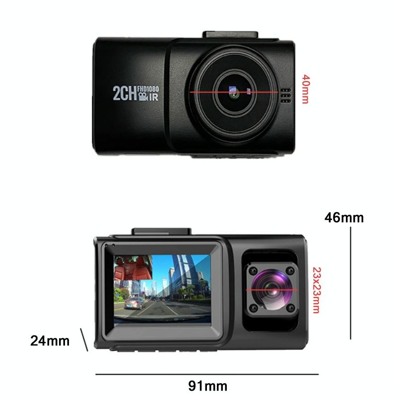1080p In-car Night Vision Driving Recorder with Hidden Infrared 4