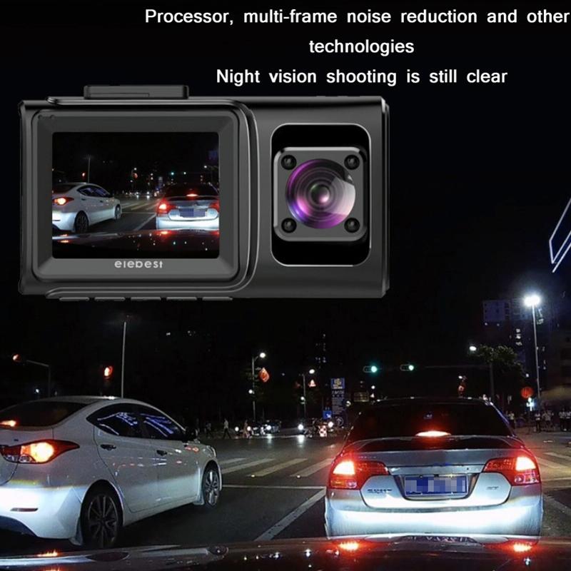 1080p In-car Night Vision Driving Recorder with Hidden Infrared 8