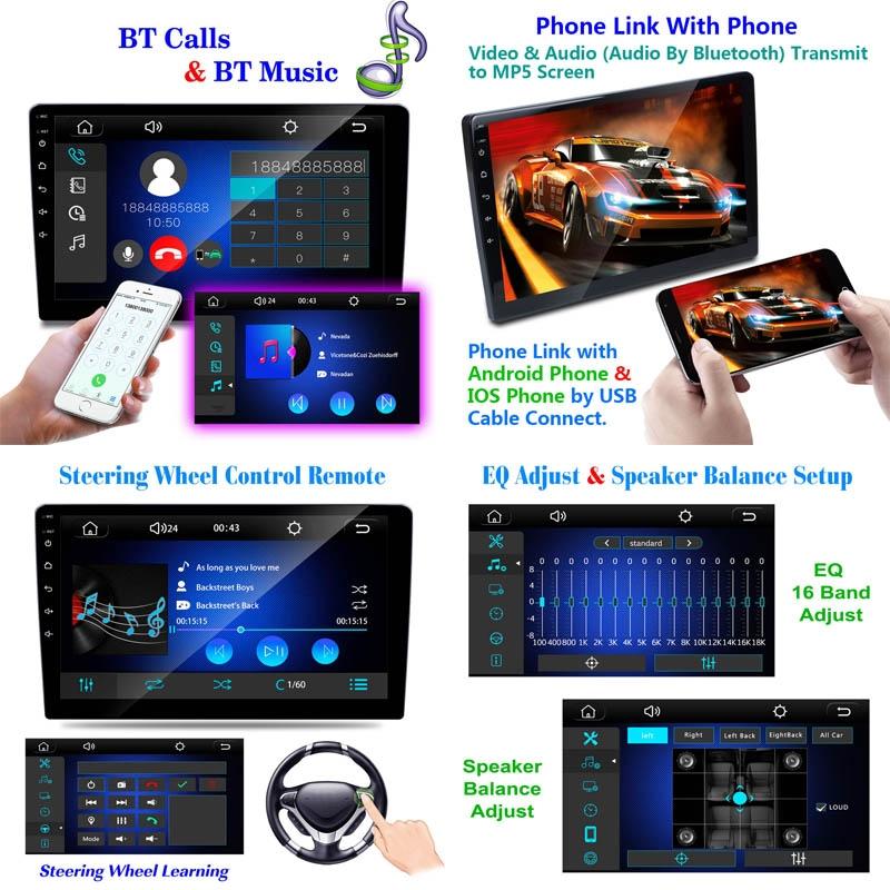 7 Inch Carplay Car Mp5 Player With Touch Screen - Standard 7