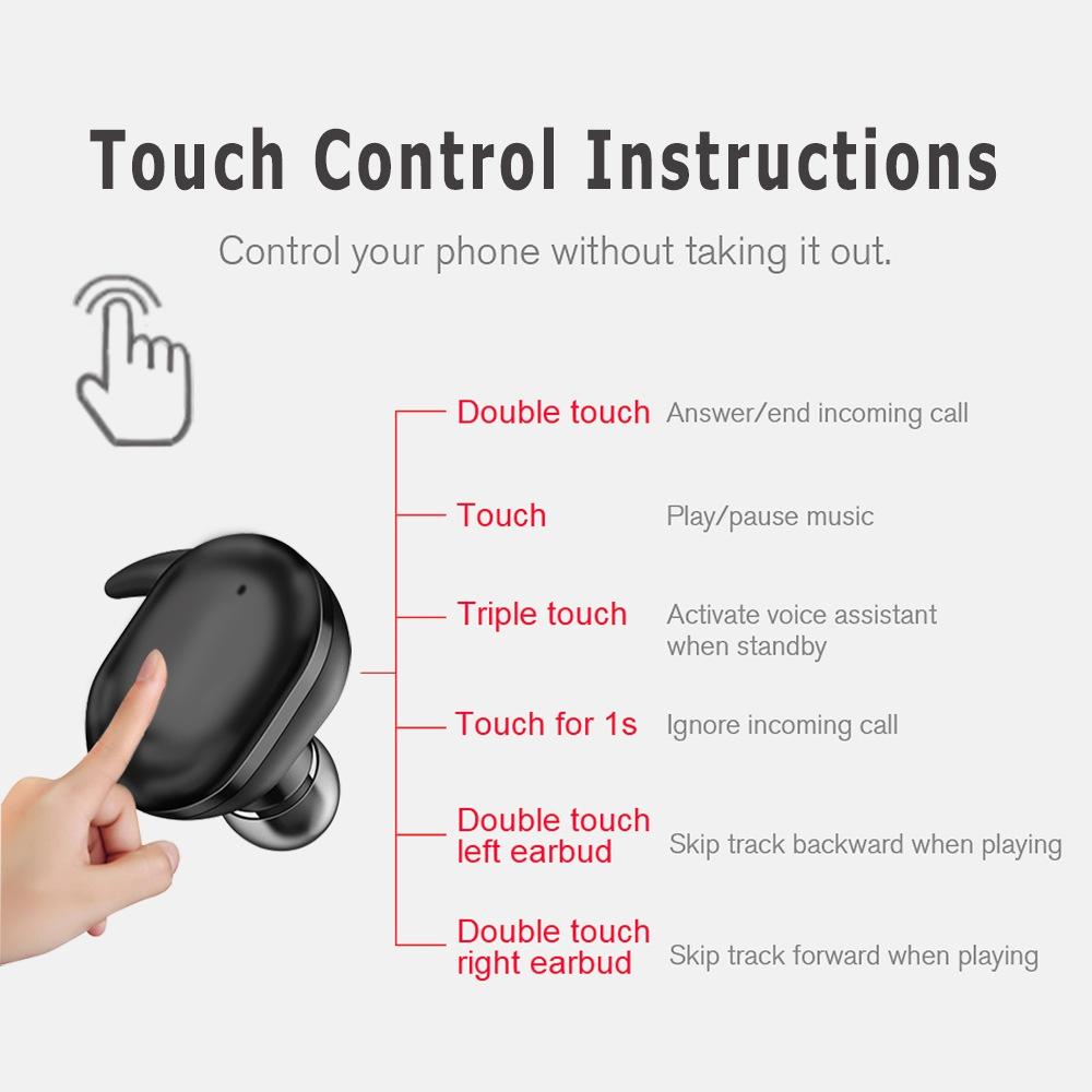 Mini Wireless Bluetooth 5.0 In-ear Earphone 6