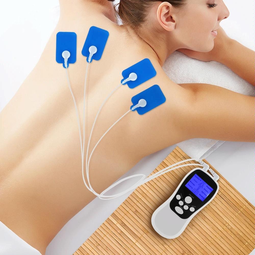 Blue Low Frequency Pulse Meridian Massage Instrument - White Standard 7