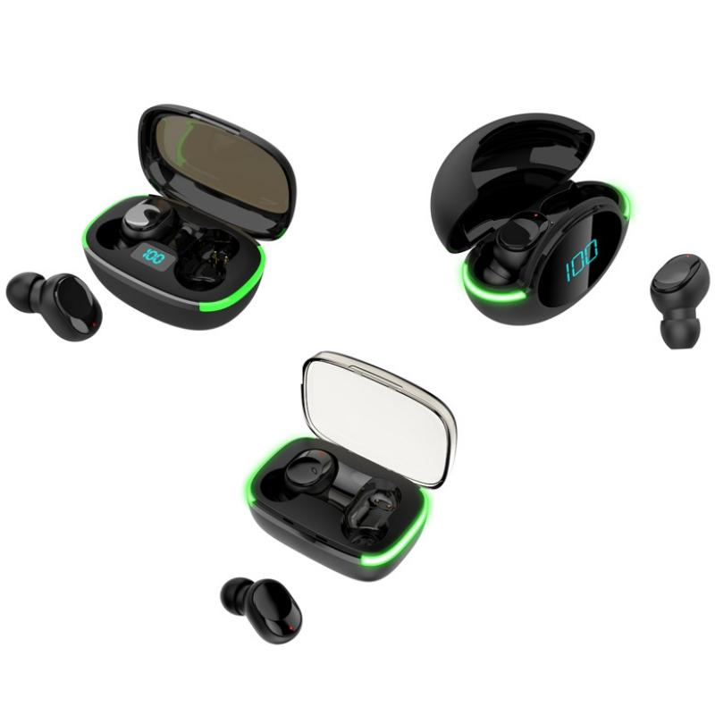 Wireless In-ear Gaming Headphones with Breathing Light - Y60 Tws5.1 3