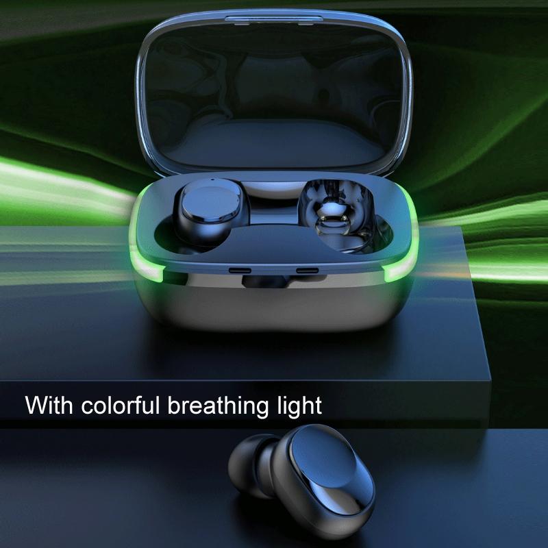 Wireless In-ear Gaming Headphones with Breathing Light - Y60 Tws5.1 4