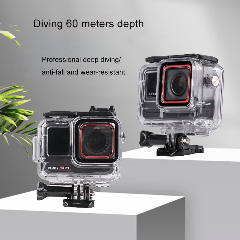 Waterproof Housing for Insta360 Ace Pro - 60m Depth - For Insta360 Ace 5