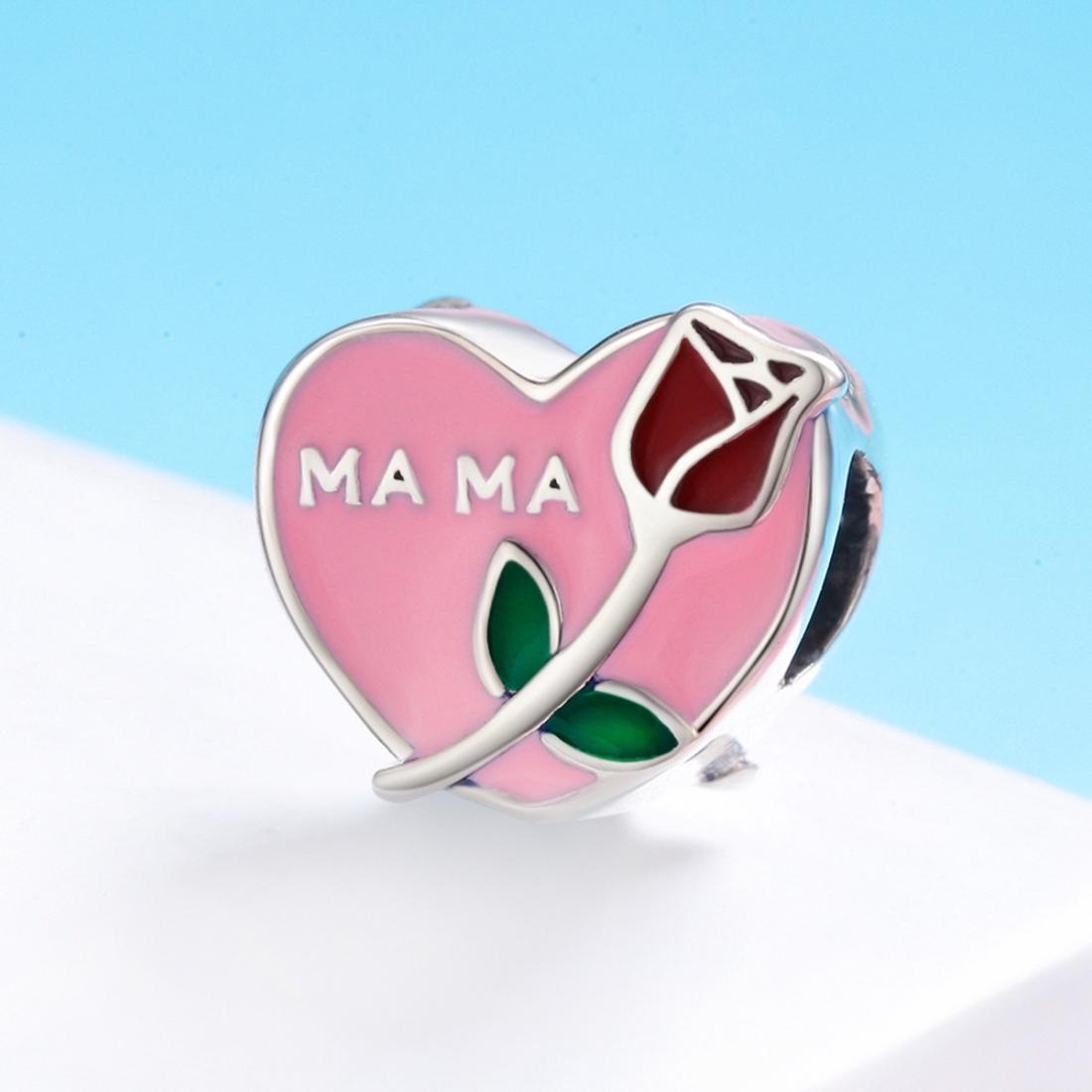 925 Sterling Silver Platinum Plated Pendant Beads 3