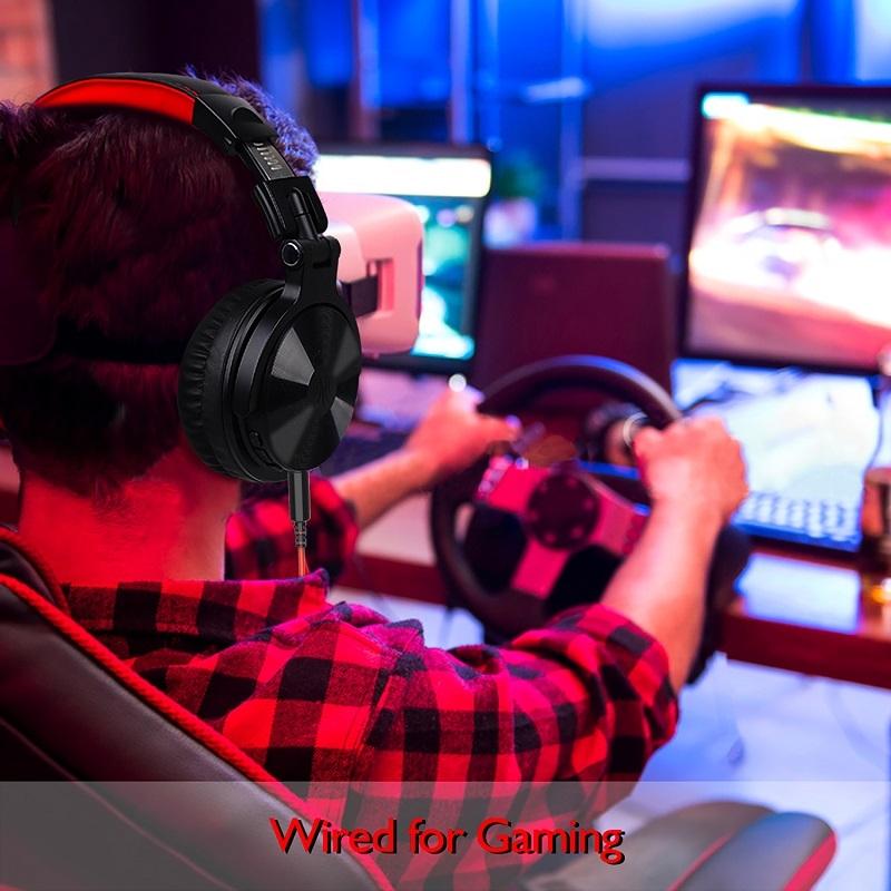 Wireless Gaming Headset Black & Red 5
