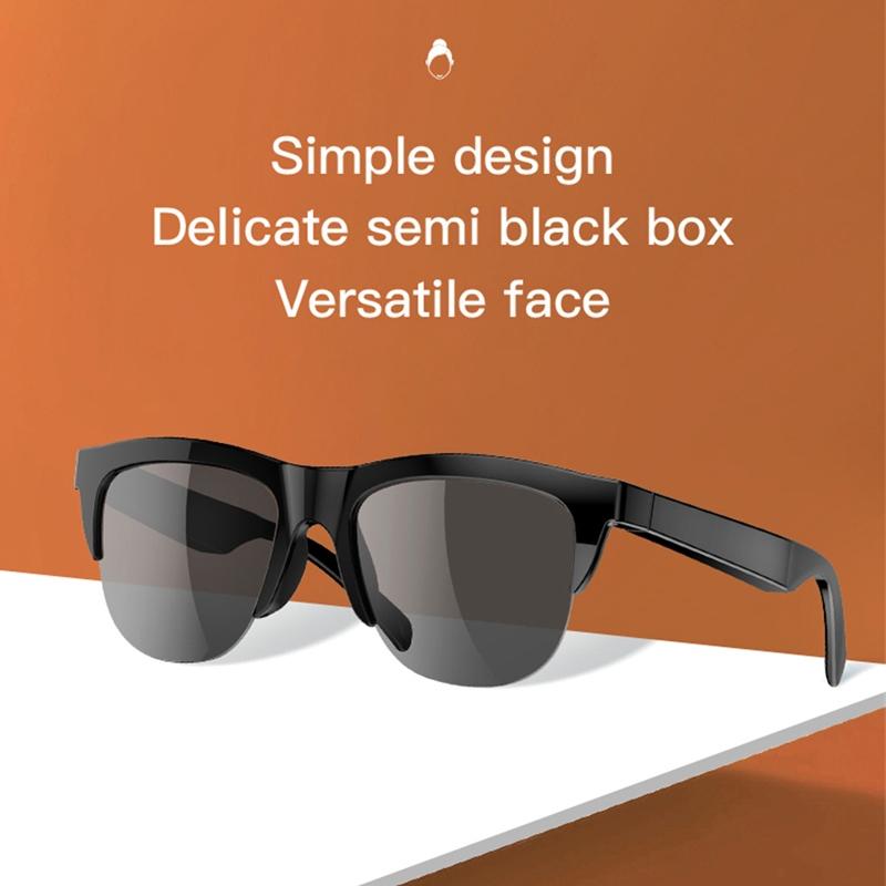 Bluetooth 5.3 Smart Sunglasses with Wireless Headset and Anti-glare Protection 4