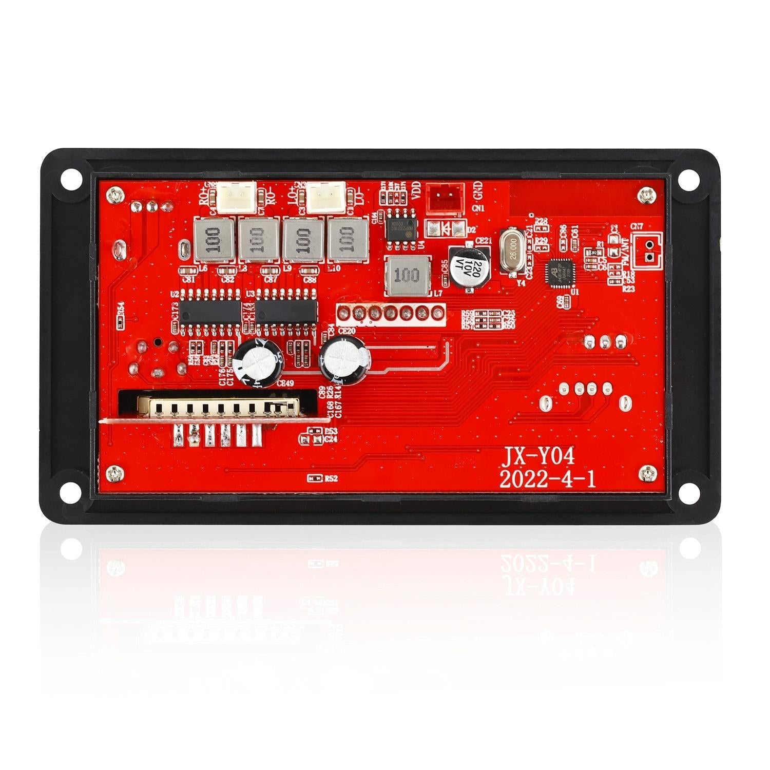 12V 50W Bluetooth Decoding Board For Fm / Call / Recording - White 5