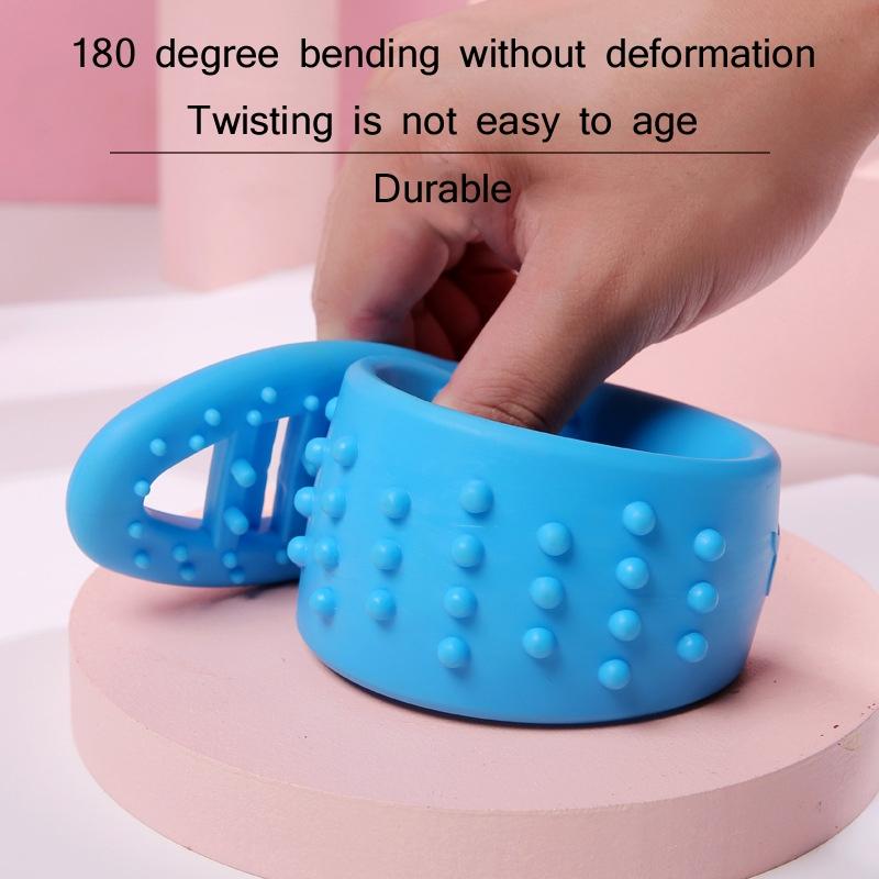 Silicone Health Meridian Massage Fitness Massager Random Colour 27Cm 6