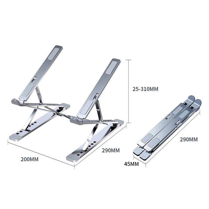 Foldable Aluminum Laptop Stand with Heat Dissipation 4
