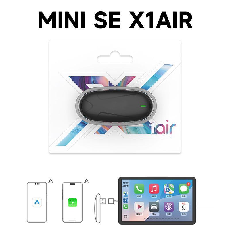 Wireless Carplay Adapter For Android - Mini Se X1Air Black - Mini Se X1Air Black 3