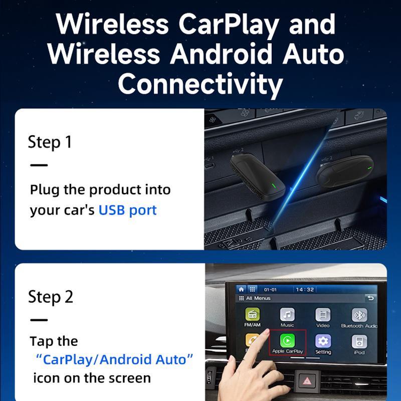 Wireless Carplay Adapter For Android - Mini Se X1Air Black - Mini Se X1Air Black 12