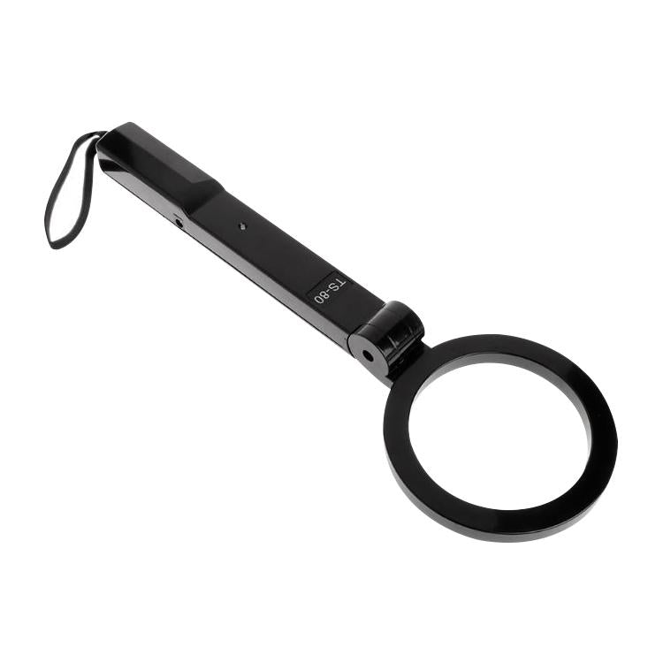 Portable Hand-held Metal Detector - Folding Black 3