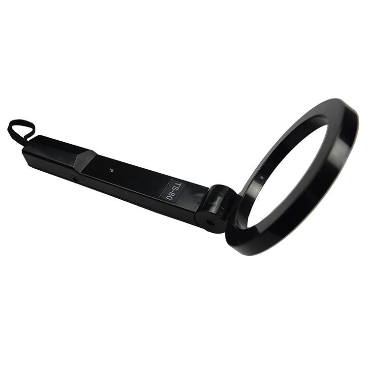 Portable Hand-held Metal Detector - Folding Black 4