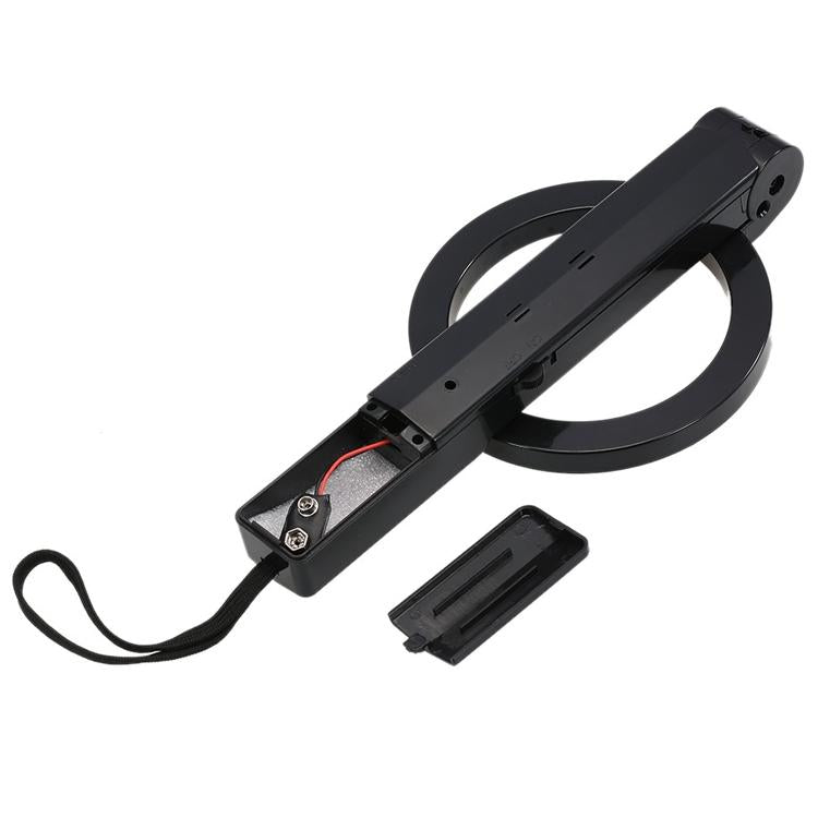 Portable Hand-held Metal Detector - Folding Black 5