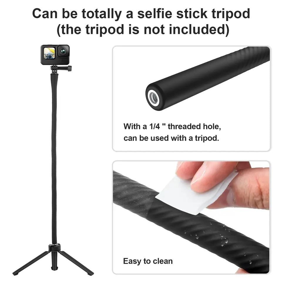 Versatile Octopus Tripod for Action Camera and Phone - Flexible Mount - Only Bracket 6