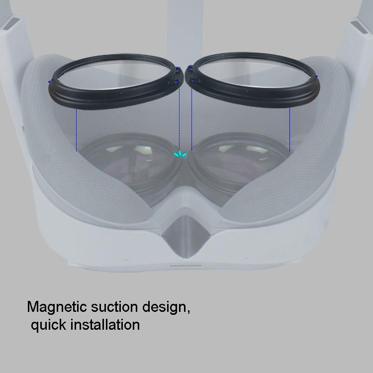Magnetic Eyeglass Frame for Pico 4 Myopia Lens 6