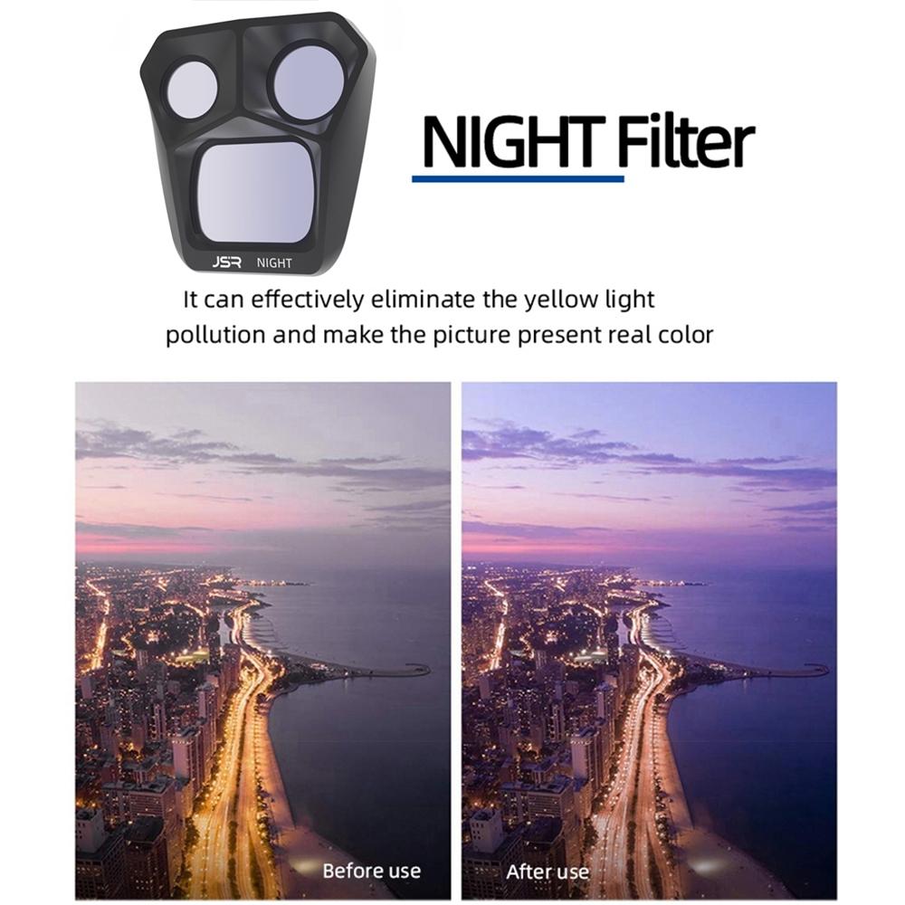 3-in-1 Night Lens Filter for Dji Mavic 3 Pro 8