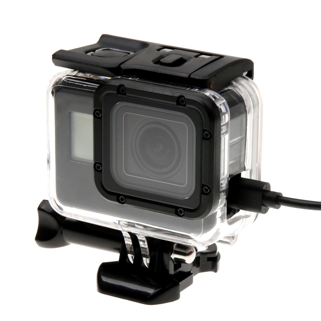 Protective Case for Gopro Hero6 / 5 with Skeleton Housing Buckle Mount and Screw 7