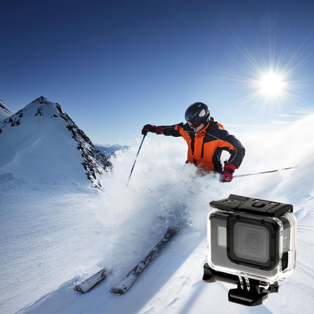 Protective Case for Gopro Hero6 / 5 with Skeleton Housing Buckle Mount and Screw 9