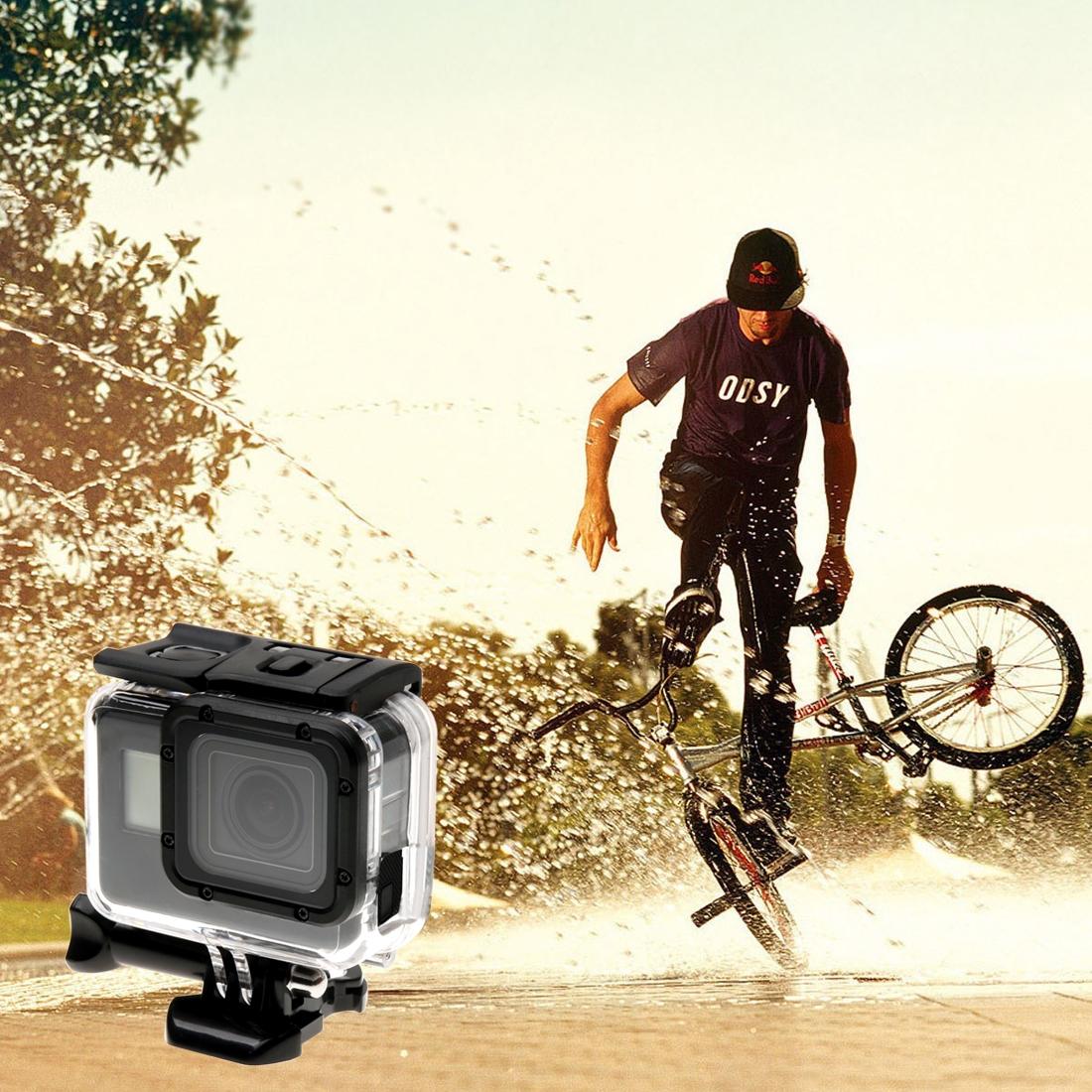 Protective Case for Gopro Hero6 / 5 with Skeleton Housing Buckle Mount and Screw 10