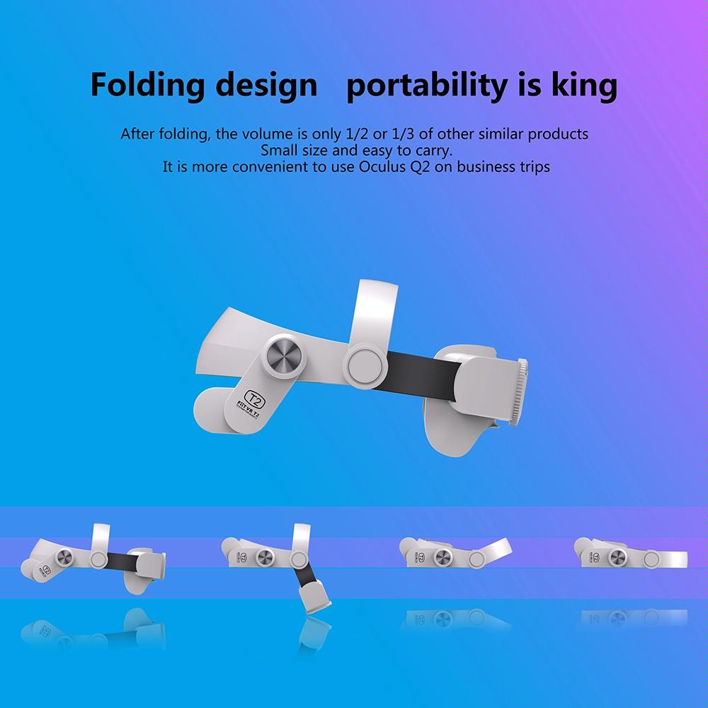 Oculus Q2 Vr Headset Hood - Adjustable 3