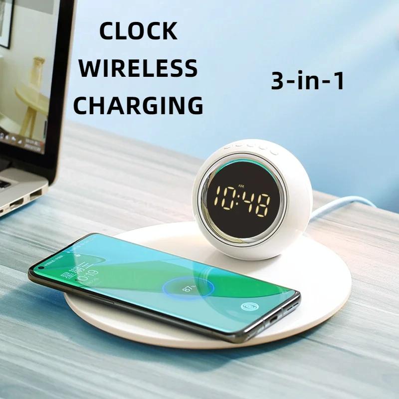 15W Rotatable Night Light Fast Charger Wheat - White 3