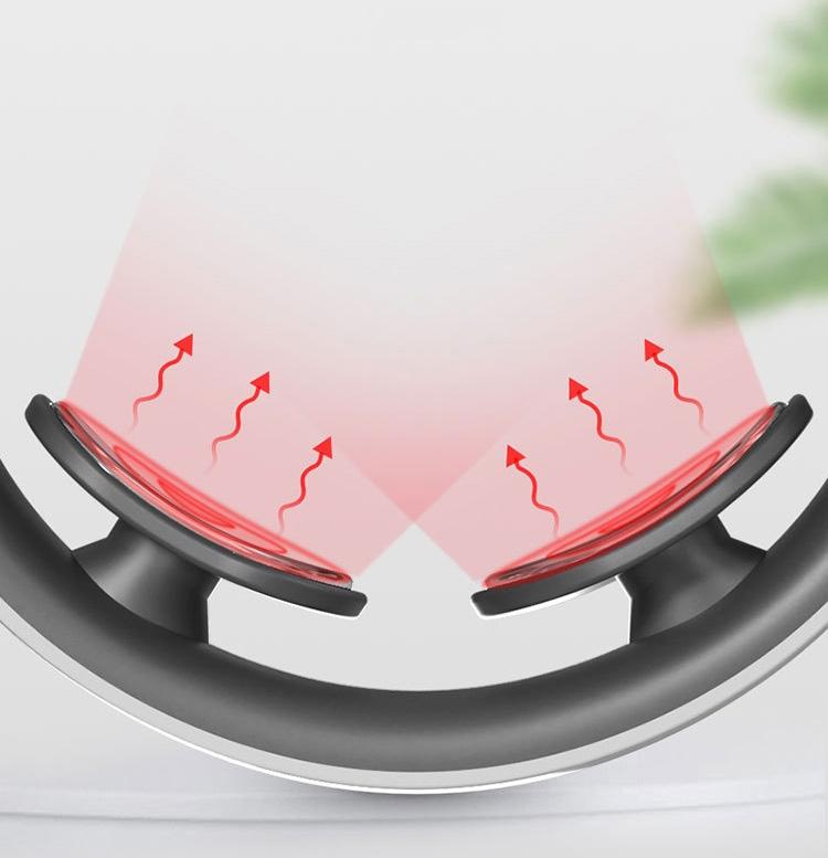 Portable Neck Massager With Heat Therapy Electromagnetic Pulse Technology 11