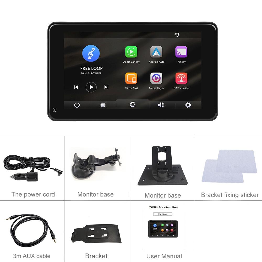 7 Inch Hd Smart Screen With Wireless Carplay & Android Auto - No Camera 3