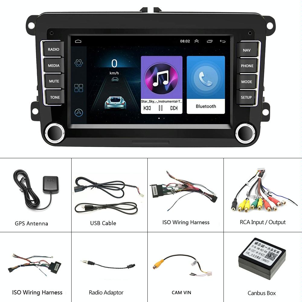 7 Inch Android Car Navigation Player With Wireless Carplay - 2 + 32G 3