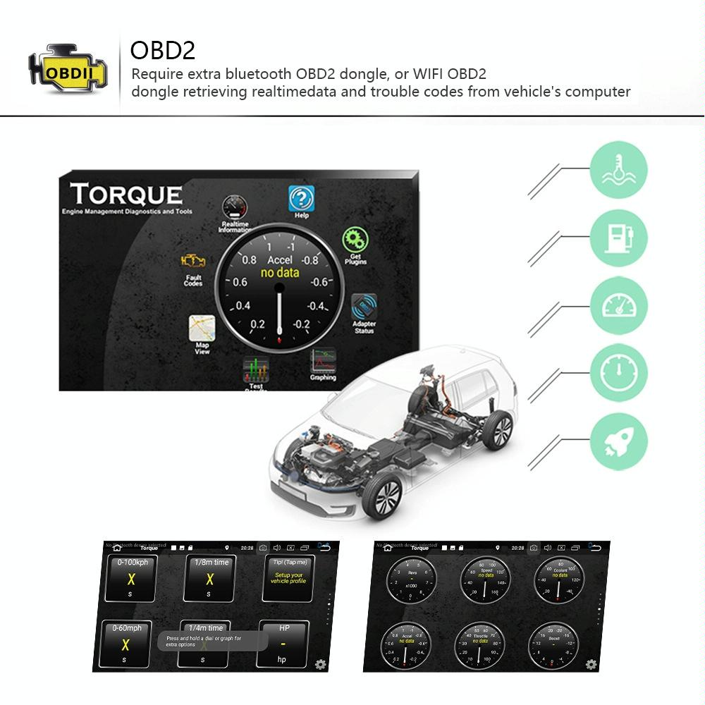 7 Inch Android Car Navigation Player With Wireless Carplay - 2 + 32G 9