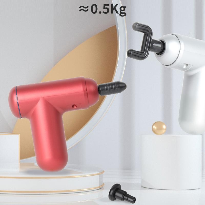 Black Mini Vibrating Fascia Massage Gun 6