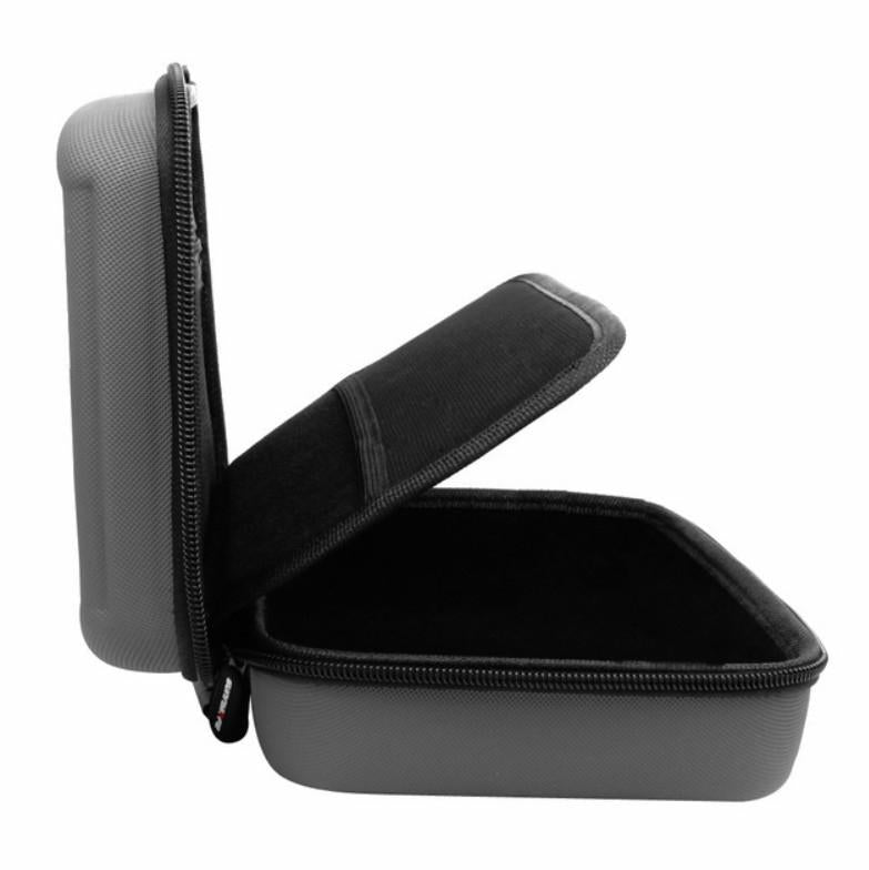 Portable Diamond Texture Leather Bag for Dji Mobile 3 - Black 3
