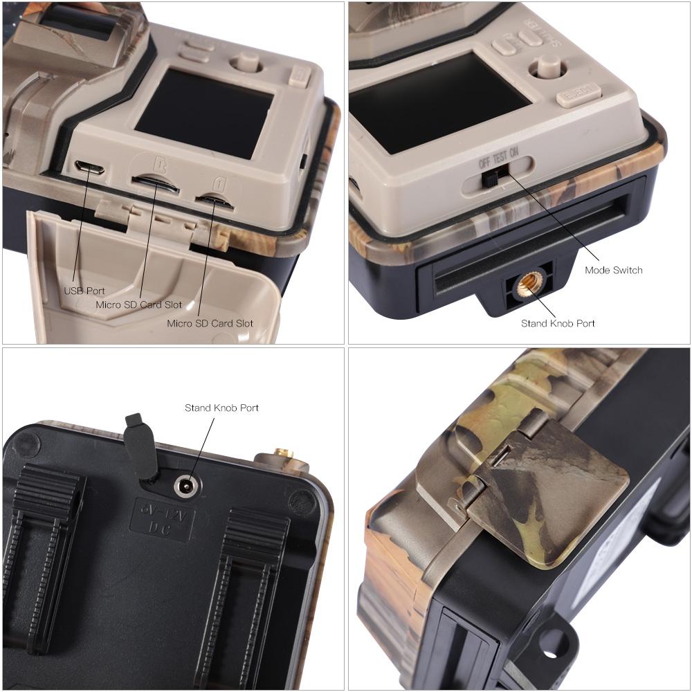 20Mp 2K Wildlife Hunting Trail Camera With Night Vision And 4G Cellular Surveillance 7