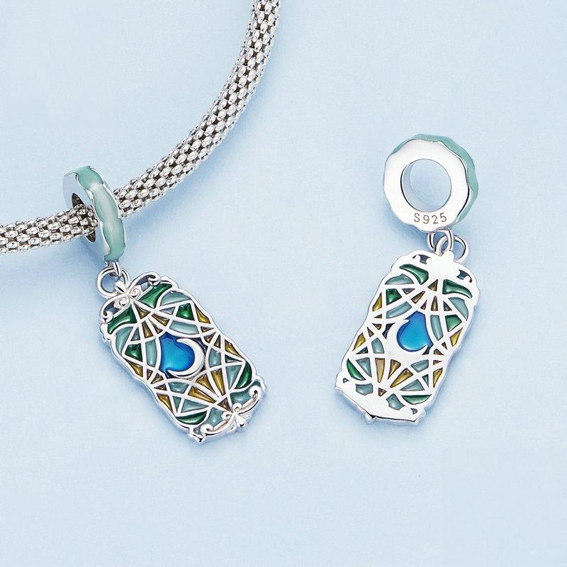 925 Sterling Silver Colorful Moon Tarot Bracelet 3
