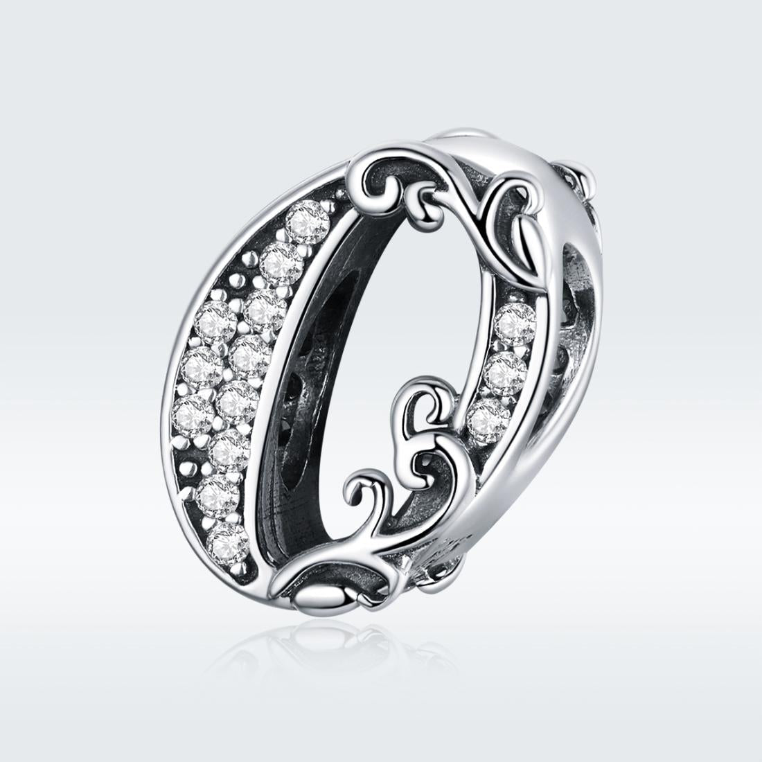 925 Sterling Silver Relief Number Series 0 9 Beads For Diy Bracelets And Necklaces Style - 0 3