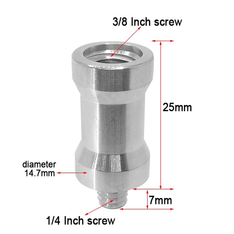 10-Pack 3 / 8 Female To 1 / 4 Male Screw Adapters 3