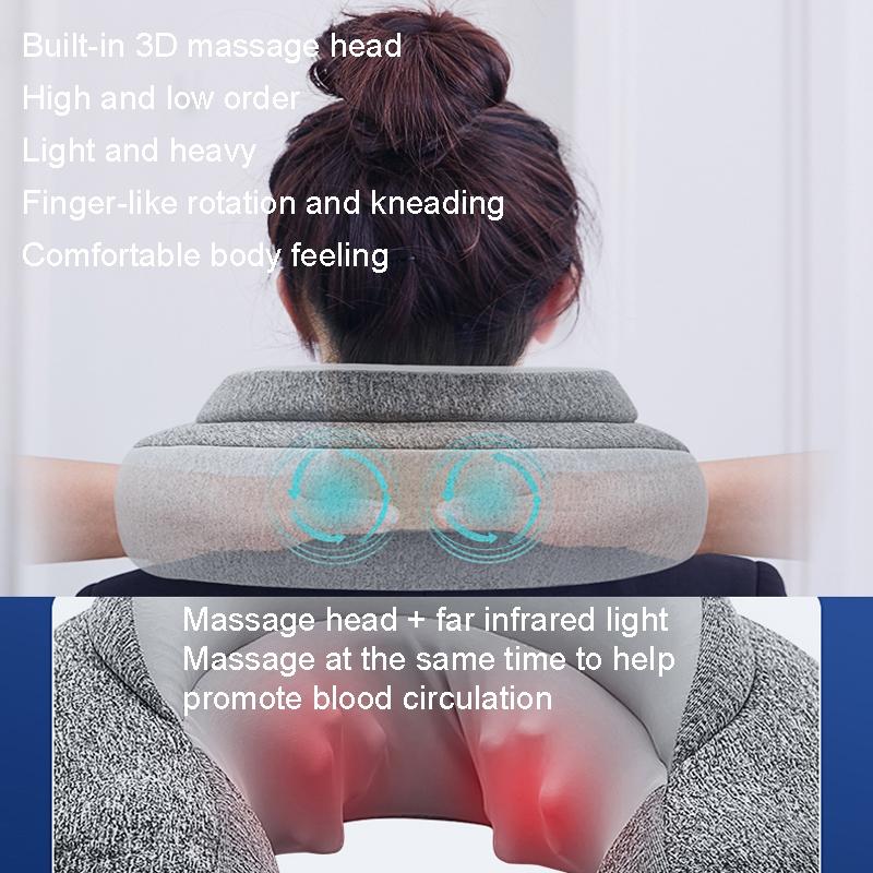 Portable Cervical Massager With Hot Compress Uneck Air 3 11