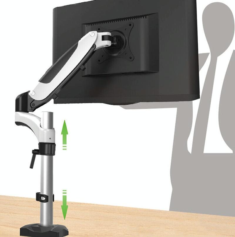 Adjustable Desktop Monitor Stand - Rotating 5