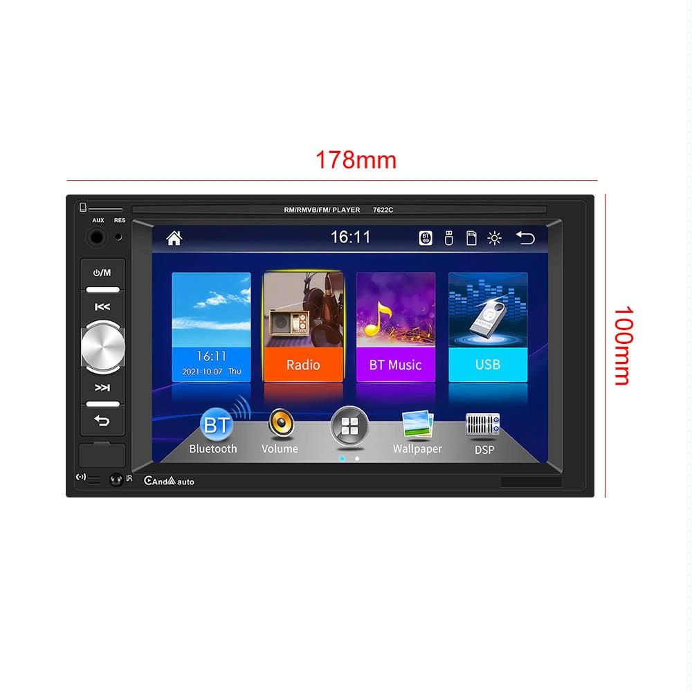 6.2 Inch Dual Spindle Hd Car Mp5 Player With Carplay - Universal Fit 4