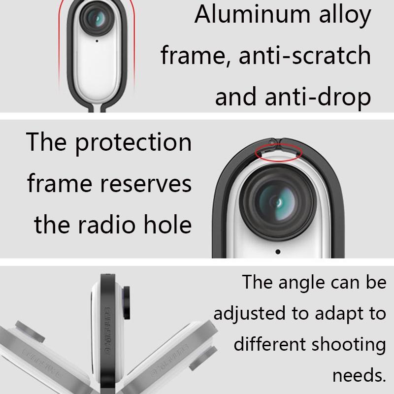 Insta360 Go Metal Frame with 1 / 4 Adapter and Screw 7