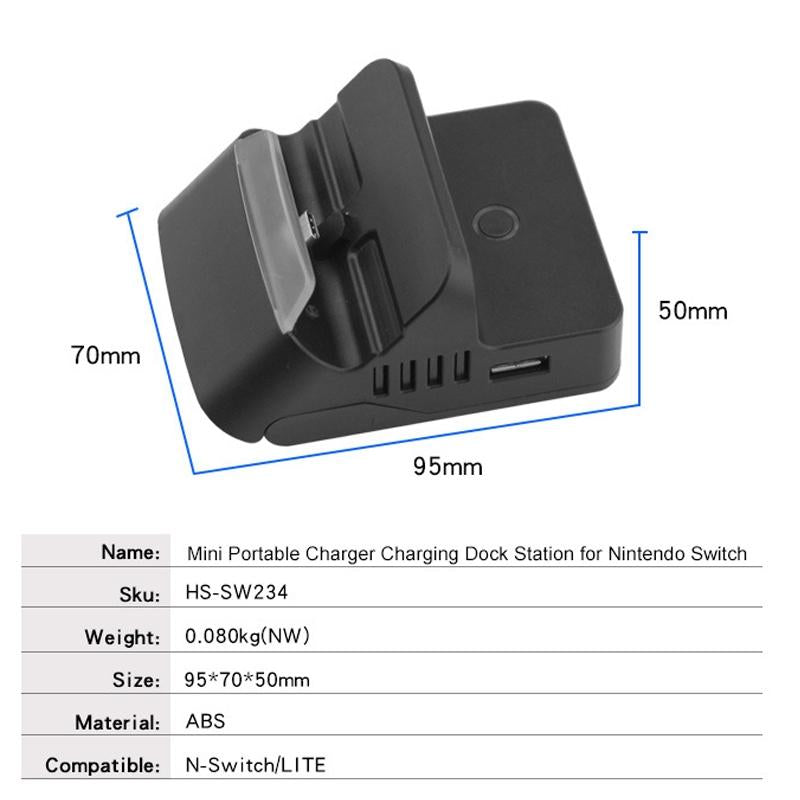 Switch Cooling and Charging Base with Portable Hdmi Converter 6