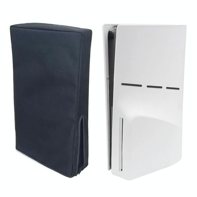 Black Dust Cover for Ps5 Slim - Horizontal Disc & Digital - Vertical Gray