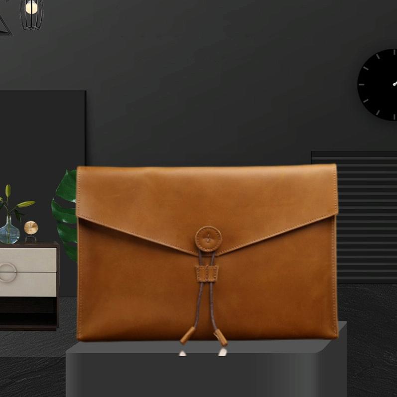 Leather Business Briefcase - Durable and Stylish 3