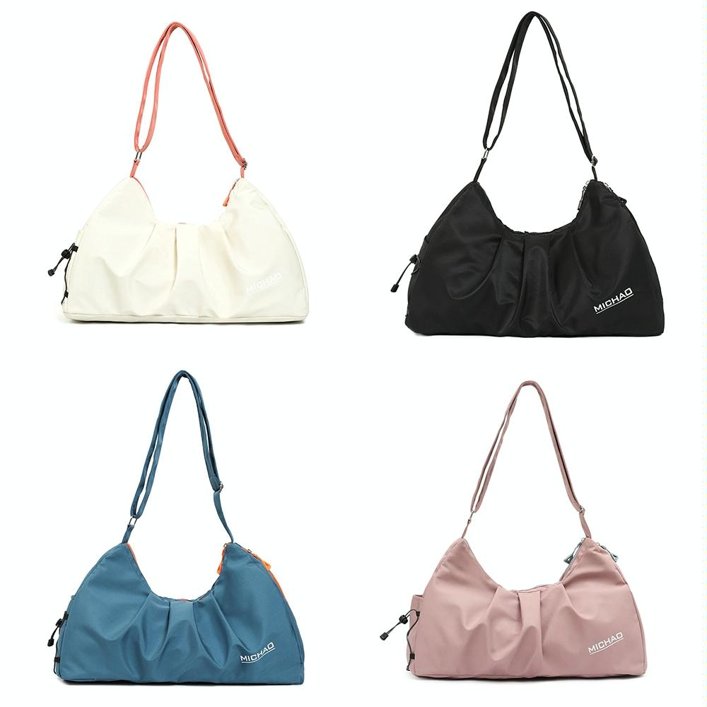 Swim Bag with Shoe Compartment - Beige Dry / Wet Separation - Beige 3