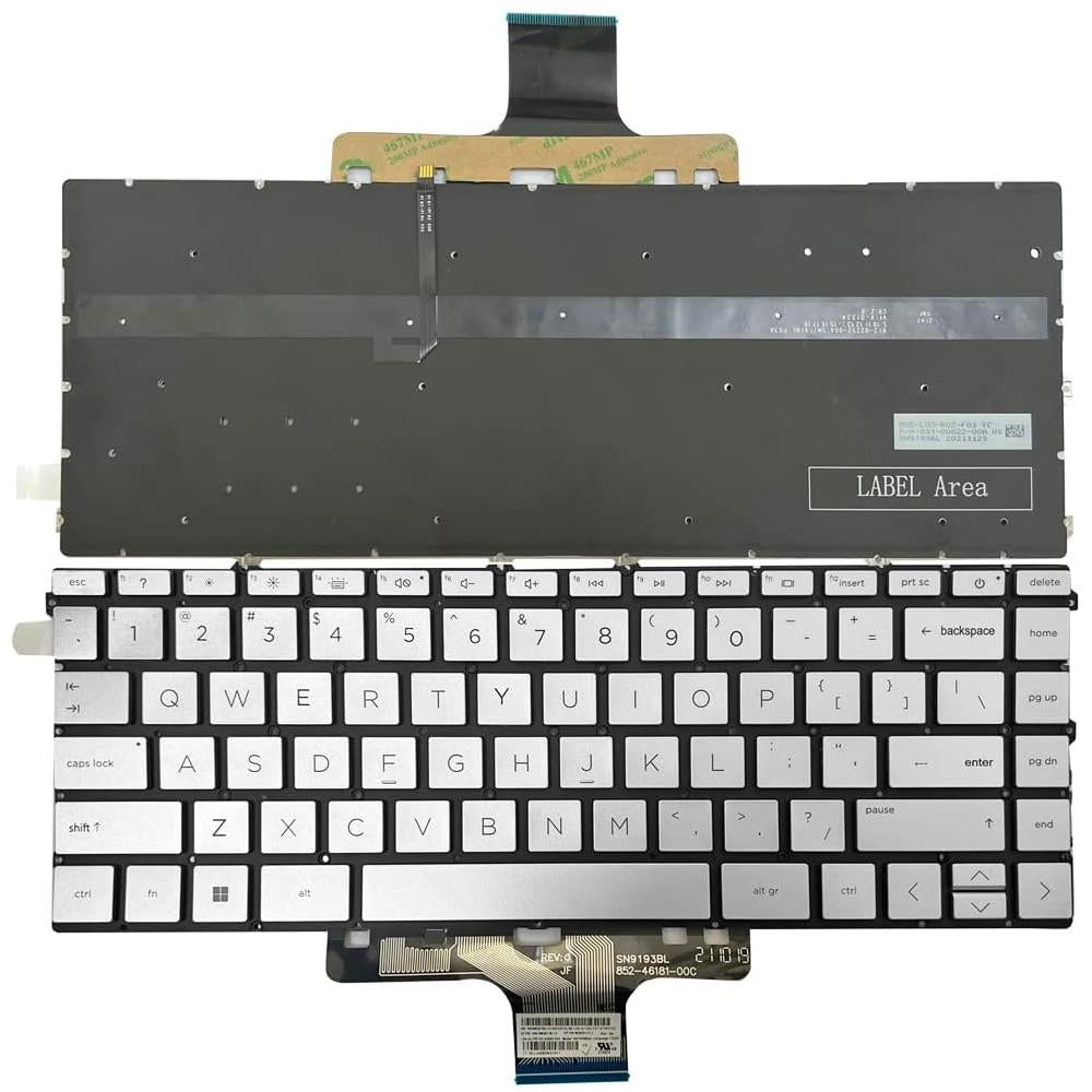 Backlit Keyboard for us Version Devices - For Hp 15-Ab 13