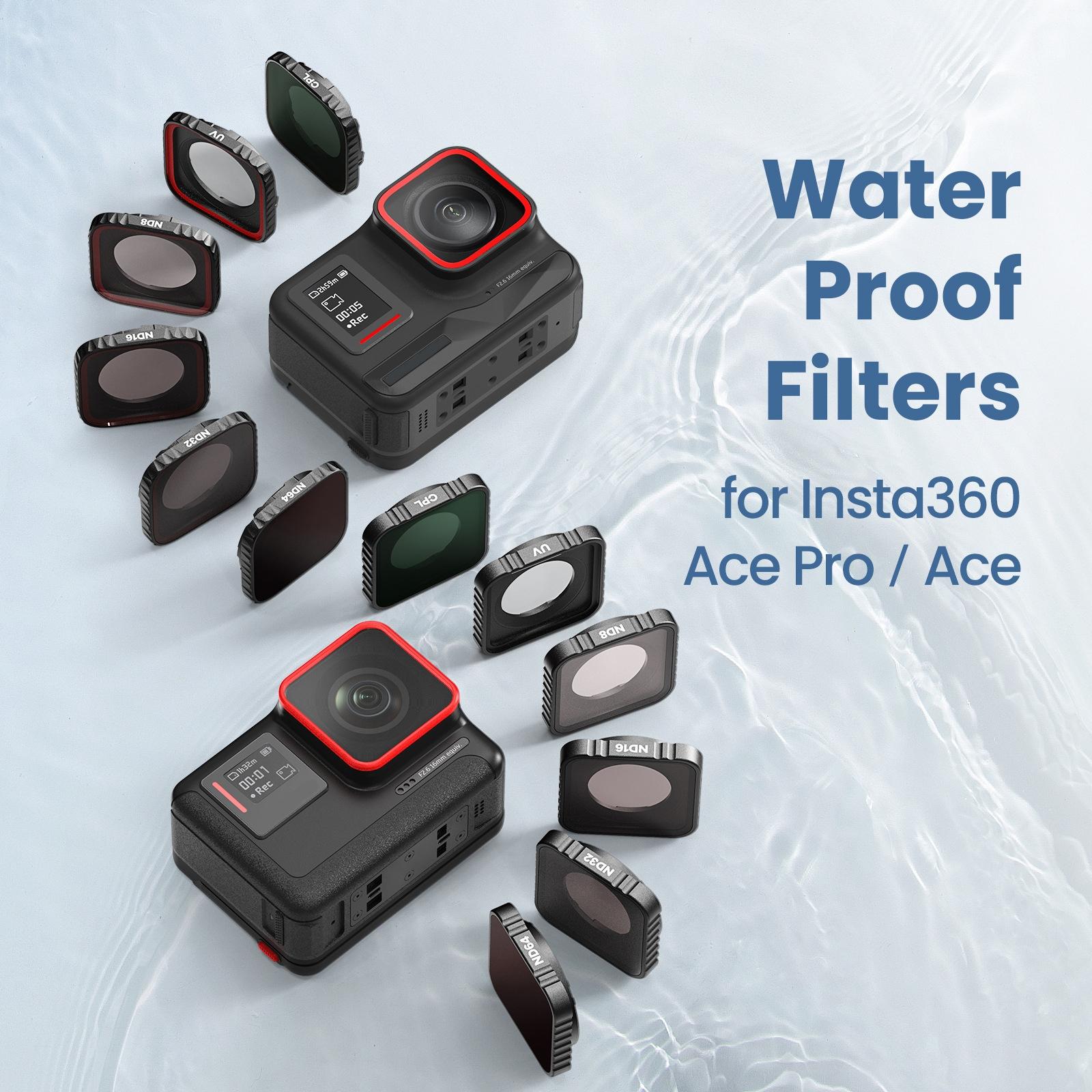 Waterproof Protective Goggles for Sports Camera - Magisn - For Insta360 Ace Pro Uv 9